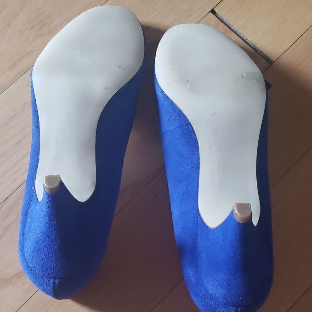 ‎Steve Madden Blue Heels - Picture 6 of 12